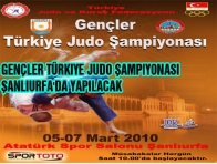 GENÇLER TÜRKIYE JUDO ŞAMPIYONASI ŞANLIURFA`DA YAPILACAK