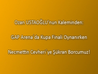 Necmettin Cevheri`ye Şükran Borcumuz!