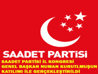 SAADET PARTİSİ İL KONGRESİ GENEL BAŞKAN NUMAN KURUTLMUŞUN KATILMI İLE GERÇEKLEŞTİRİLDİ