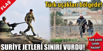 JETLER SINIRDA 