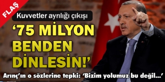`75 milyon benden dinlesin!`