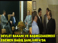 BAKAN BAĞIŞ ŞANLIURFADA