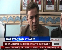 KARATAŞ?DAN ŞEHİT AİLELERİ DERNEĞİNE ZİYARET