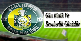 Şanlıurfaspor Yönetim Kurulundan Açıklama