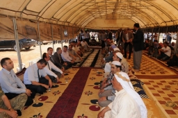 VALİ GÜVENÇ YAZGÜNEŞİ KÖYÜ`NDE TAZİYE ZİYARETİNDE BULUNDU