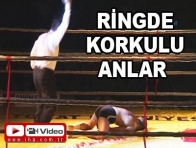 Ringde korku dolu anlar
