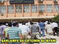 ŞANLIURFA`DA KÖYLÜNÜN SU İSYANI 