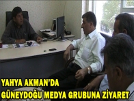 MİLLETVEKİLİ YAHYA AKMAN?DAN ĞÜNEYDOGU MEDYA GRUBUNA ZİYARET 