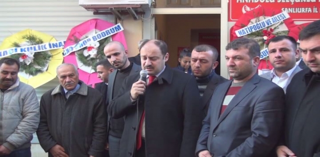 ANADOLU SELÇUKLU MEDENİYET DERNEĞİ SİVEREK ŞUBESİNİ AÇTI