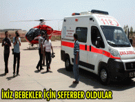 İKİZ BEBEKLER İÇİN SEFERBER OLDULAR 