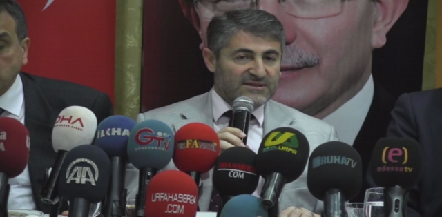 NURETTİN NEBATİ BASINLA BULUŞTU