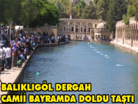 BALIKLIGÖL DERGAH CAMİİ BAYRAMDA DOLDU TAŞTI