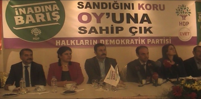 Şanlıurfa?da HDP il örgütü basın toplantısı düzenlendi