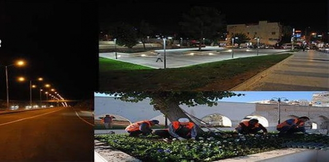 Büyükşehir  Yolları Işıklandırıyor 
