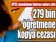 Skandalın faturası onlara çıktı