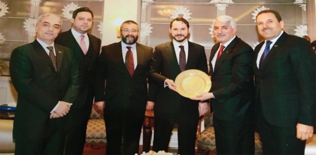 Eyyüpoğlu Bakan Albayrak`ı Ziyaret Etti
