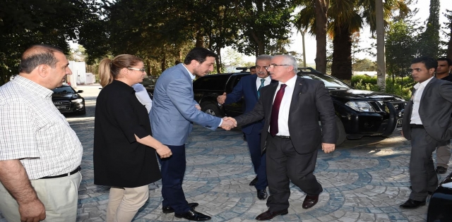 VALİ TUNA BELEDİYE BAŞKANLARINI ZİYARET ETTİ