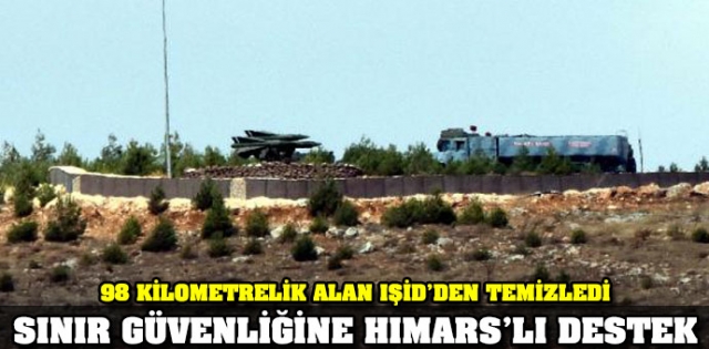  Sınır güvenliğine HIMARS`lı destek