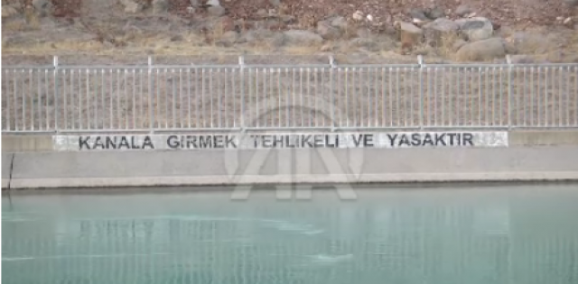 Sulama kanalına giren Suriyeli kayboldu