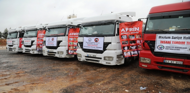 ŞANLIURFA, AFRİN?DEKİ MAZLUM HALKI UNUTMADI