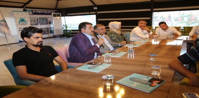 BAŞKAN EKİNCİ MAHALLE TEMSİLCİLERİYLE BİR ARAYA GELDİ