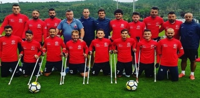 AMPUTE FUTBOL MİLLİ TAKIMI, DÜNYA İKİNCİSİ OLDU