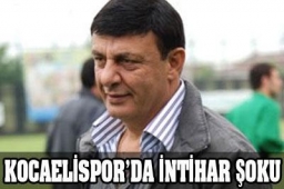 Kocaelispor başkanı intihara teşebbüs etti