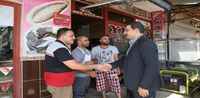 BAŞKAN CANPOLAT HER AN SAHADA