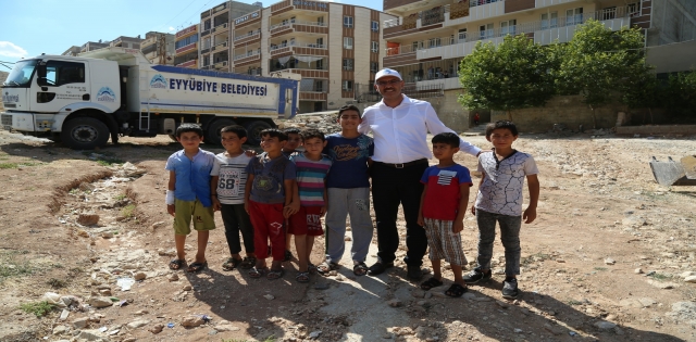 EYYÜBİYE BELEDİYESİ TALEPLERİ BİR BİR YERİNE GETİRİYOR