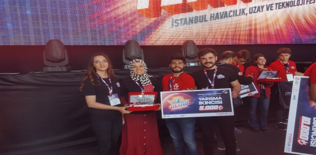 Teknofest`te Harran Üniversitesi Sağlık Kategorisinde 2. Oldu