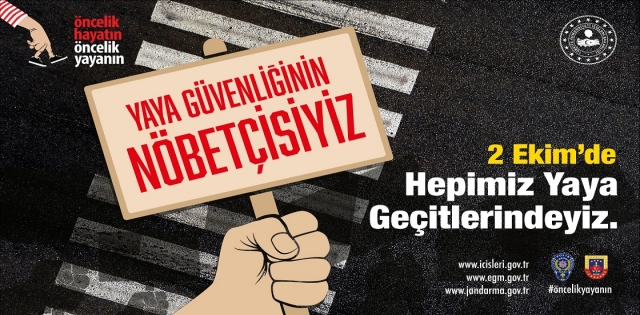 Yaya Geçidi Nöbeti Başlıyor