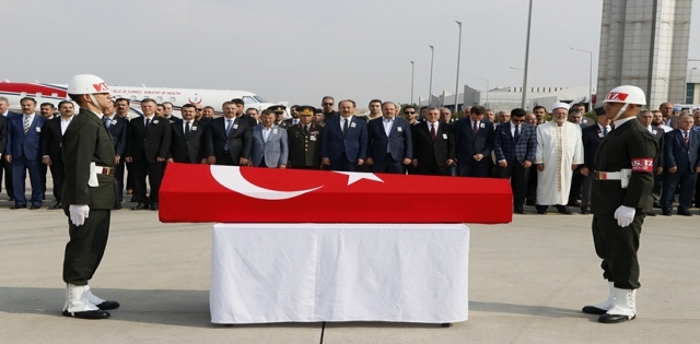 Şehit Tahsin Sarıtosun için tören düzenlendi