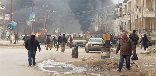 Afrin`de terör saldırısı: 4 ölü, 11 yaralı