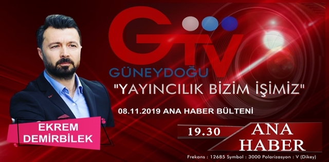 08,11,2019 ANA HABER BÜLTENİ