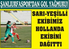 URFASPORDAN GOL YAĞMURU