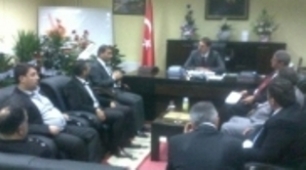 Merkez ilçeden ziyaret