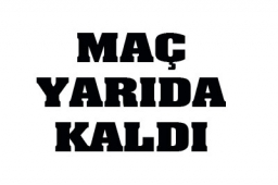 Fenerbahçe-Shakhtar Donetsk maçı yarıda kaldı 