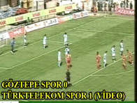 GÖZTEPE SPOR 0 TÜRK TELEKOM 1