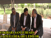 FAKIBABA ŞANLIURFADA TAZİYELERİ KABUL EDİYOR
